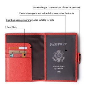 Bao da đựng passport mẫu 17